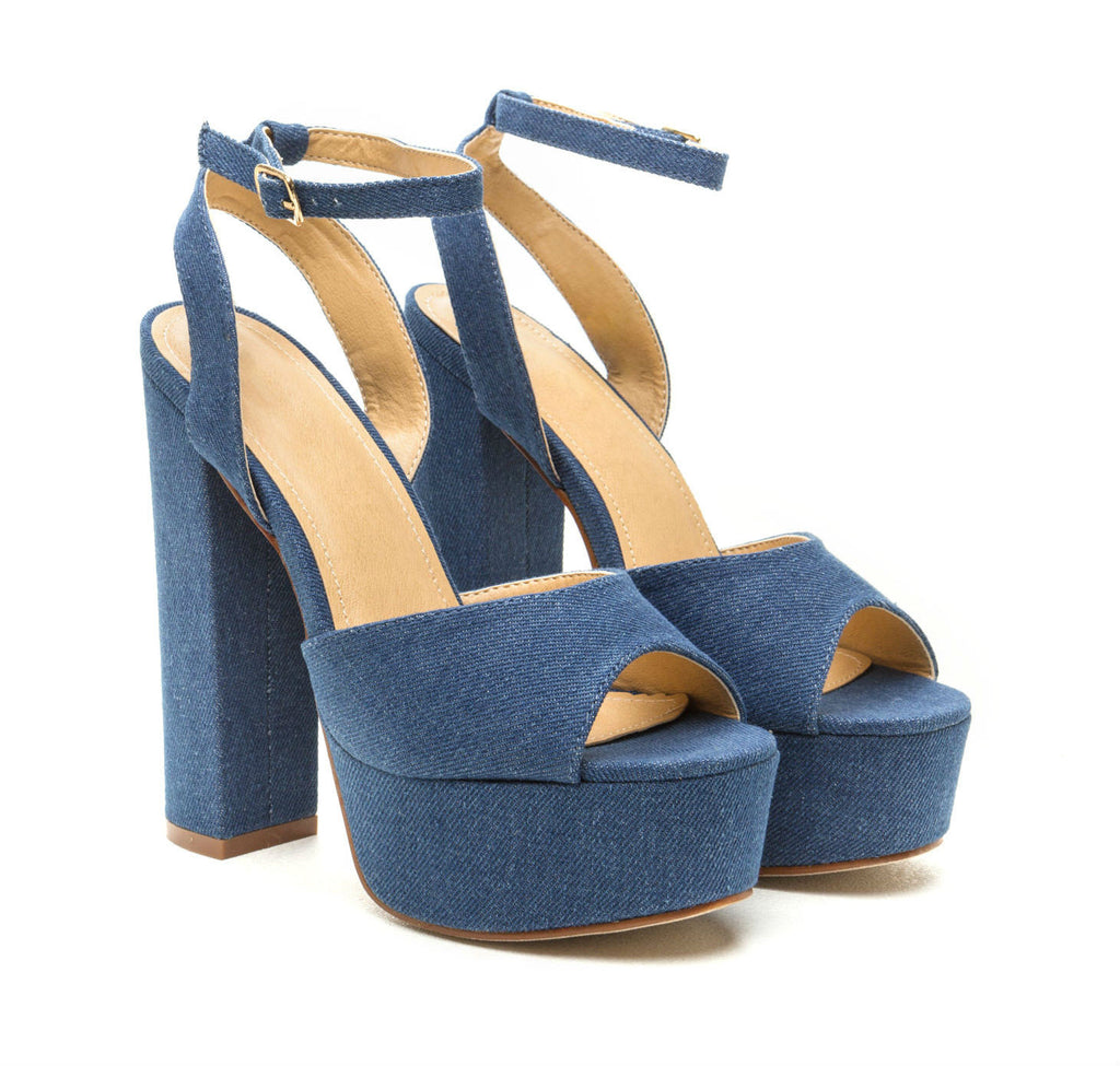 70s Bae Chunky Platform Heels