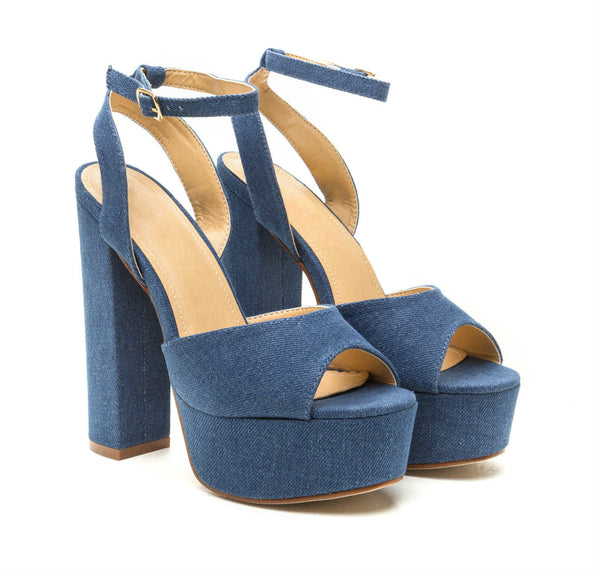 70s Bae Chunky Platform Heels